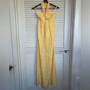 Alice & Trixie Halter Maxi Dress